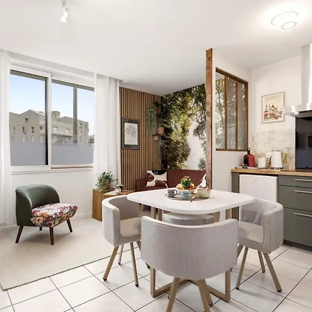 Les Nympheas - Plain-pied Familial - Memorial Apartment Caen